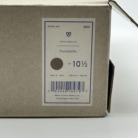 Rothy’s The Loafer Women’s Size 10.5 Portobello Brown Knit Loafer Slip On EUC - Picture 16 of 16